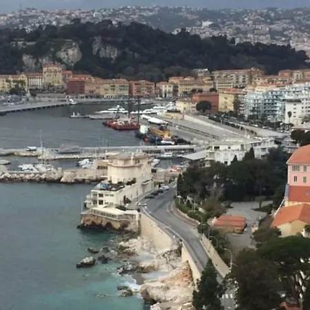 Port 4 Pax, 2 Clim Balneo Parking Apartment Nice